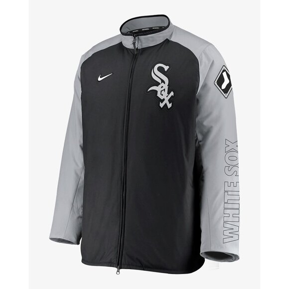 Nike Dugout (MLB Chicago White Sox) Men's Full-Zip Jacket NKAU191NRX-N1A Size M - Picture 1 of 16